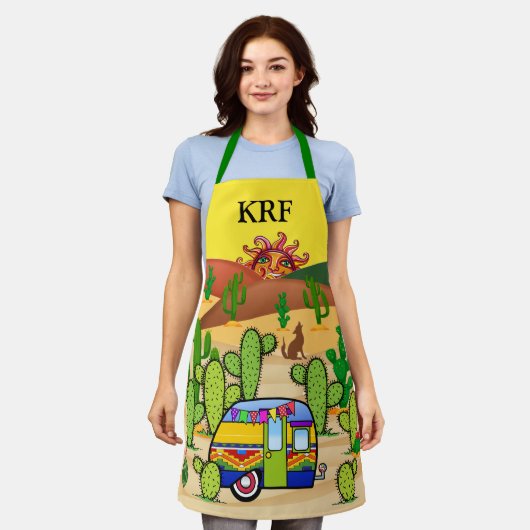 Camping Schürze (Getragen)