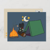 Camping Scott: Postkarte (Vorne/Hinten)