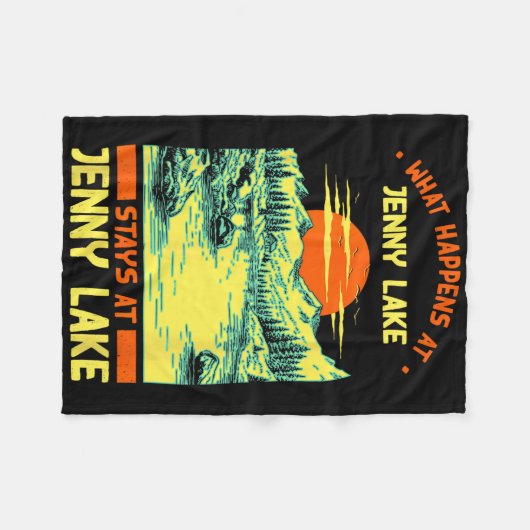 Camping Seesee Jenny Lake Fleecedecke (Vorderseite (Horizontal))