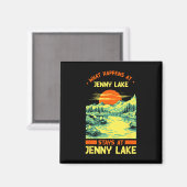 Camping Seesee Jenny Lake Magnet (Vorderseite/Rückseite)