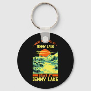 Camping Seesee Jenny Lake Schlüsselanhänger