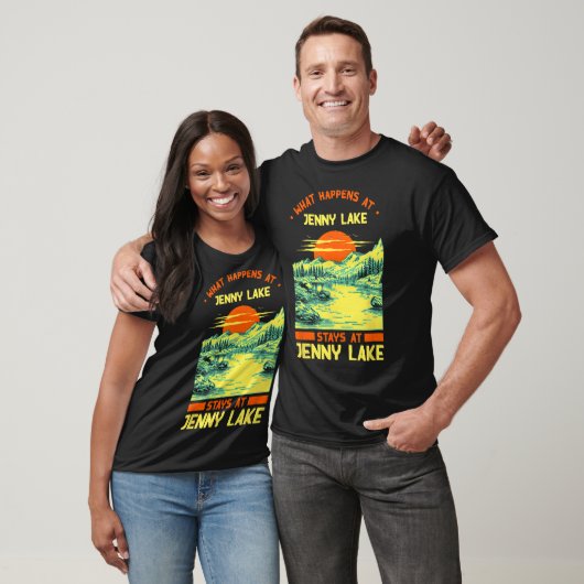 Camping Seesee Jenny Lake T-Shirt (Unisex)
