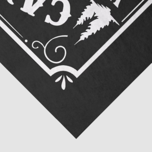 Camping Seidenpapier (Ausschnitt)