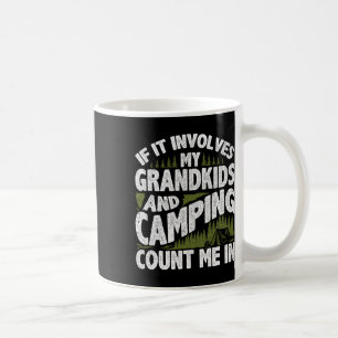 Camping-Shirt Opa Camper Wohnmobil Camping Urlaub Kaffeetasse