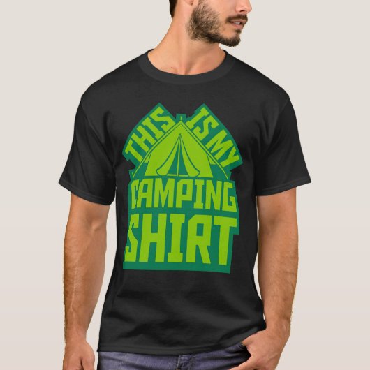 Camping shirt outr tent family (Vorderseite)