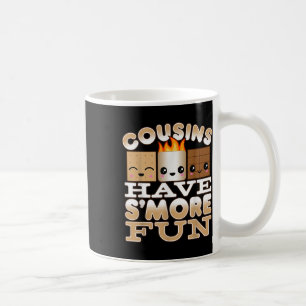 Camping Shirts für Kinder Cousins haben mehr Kaffeetasse