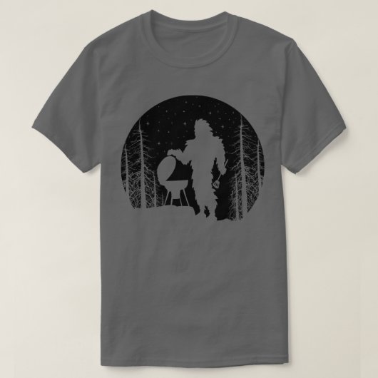 Camping Silhouette T-Shirt (Design vorne)