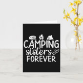 Camping Sisters Forever Karte (Gelbe Blume)
