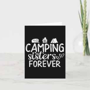 Camping Sisters Forever Karte