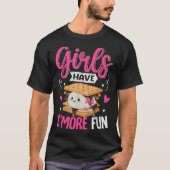 Camping Smores Girls haben S'more Kawaii Smores T-Shirt (Vorderseite)
