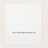 Camping Sommerabenteuer Natur Inspiriert Visitenkarten (Innenseite Aufgefaltet)