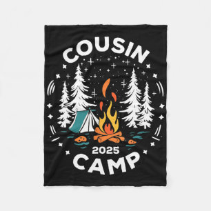 Camping-Sommerferien-Crew-Cousin-Camp 2025 Fleecedecke
