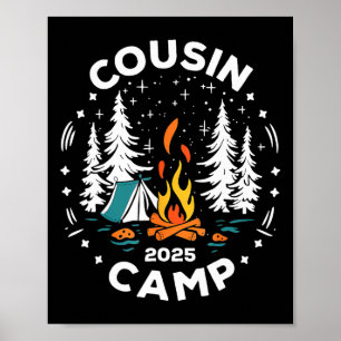 Camping-Sommerferien-Crew-Cousin-Camp 2025  Poster