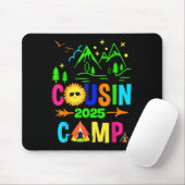 Camping Sommerferien Crew Cousin Camp 20 Mousepad (Mit Mouse)