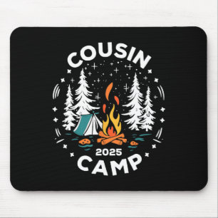 Camping-Sommerurlaub-Crew-Cousin-Camp 2025 Mousepad