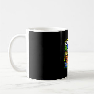 Camping-Spaß Abenteuer lustiges Lagerfeuer Outdoor Kaffeetasse
