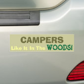 Camping Spaß! Autoaufkleber (Auf Auto)