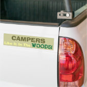 Camping Spaß! Autoaufkleber (Auf Lkw)