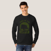 Camping Spaß King of the Camper T-Shirt (Vorne ganz)