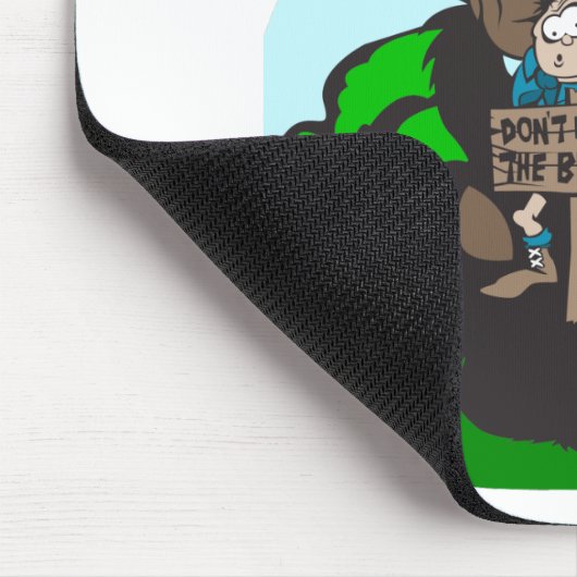 Camping Spaß Mousepad (Ecke)