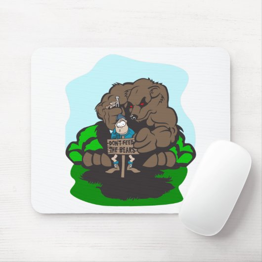 Camping Spaß Mousepad (Mit Mouse)