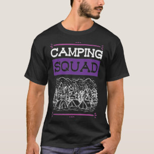 Camping Squad africa lustig T-Shirt
