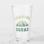 Camping Squad Camping Trip Gebirge Außenbereich Glas (Vorderseite)