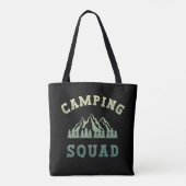 Camping Squad Camping Trip Gebirge Außenbereich Tasche (Rückseite)