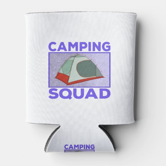 Camping Squad Dosenkühler (Vorderseite)