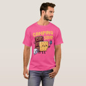 Camping Squad Funny Chocolate Marshmallow S T-Shirt (Vorne ganz)