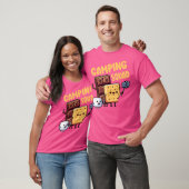 Camping Squad Funny Chocolate Marshmallow S T-Shirt (Unisex)