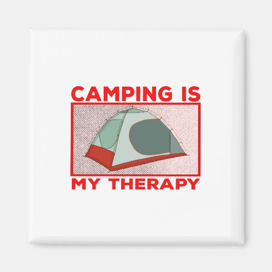 Camping Squad Magnet (Vorne)