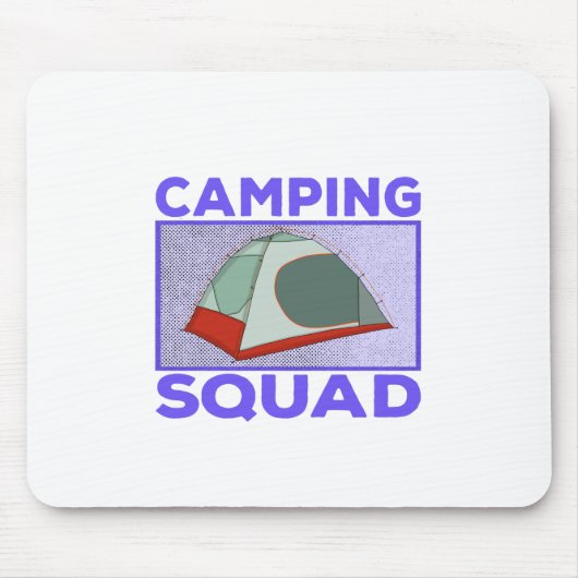 Camping Squad Mousepad (Vorne)