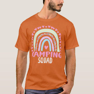 Camping Squad Party passende Frauen Anerkennung R T-Shirt
