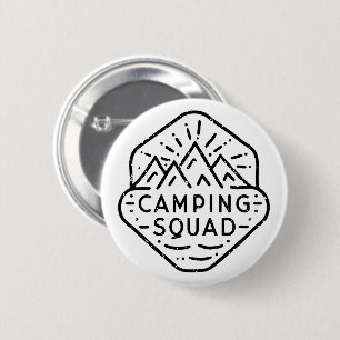 Camping-Squad passend Sommerlager Button