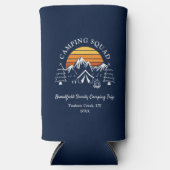 Camping Squad Retro Family Wiedersehen Camp Trip Selters Dosenkühler (Vorderseite)