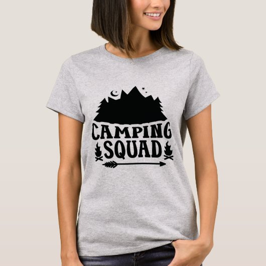 Camping Squad T-Shirt (Vorderseite)