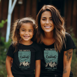 Camping-Staffel passend Familienreise Not leidend T-Shirt