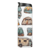 Camping-Sticker drucken Thermosbecher (Nach rechts gedreht)