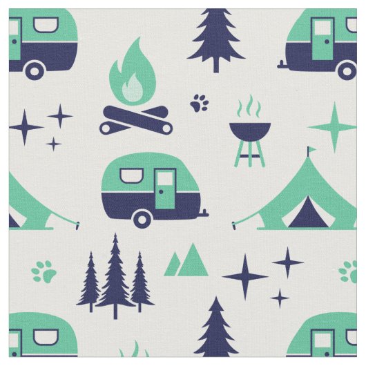 Camping Stoff (Nahaufnahme)