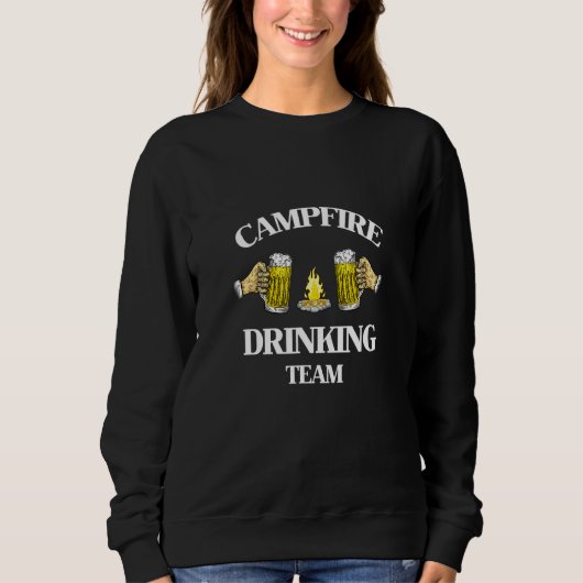 Camping Sweatshirt (Vorderseite)