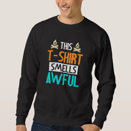 Camping Sweatshirt (Vorderseite)