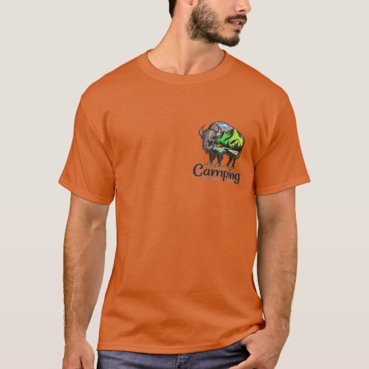Camping T-Shirt (Vorderseite)