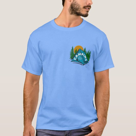 Camping T-Shirt (Vorderseite)