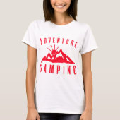 Camping T-Shirt (Vorderseite)