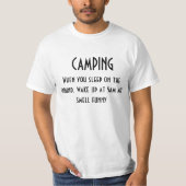 Camping T-Shirt (Vorderseite)