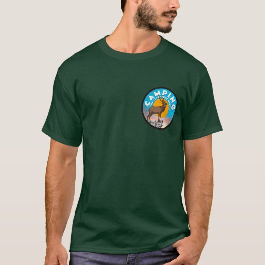 Camping T-Shirt (Vorderseite)