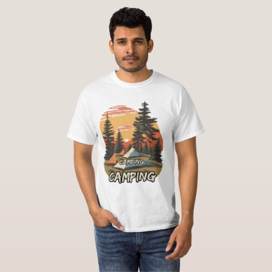 Camping T-Shirt (Vorne ganz)