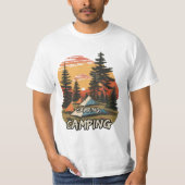 Camping T-Shirt (Vorderseite)