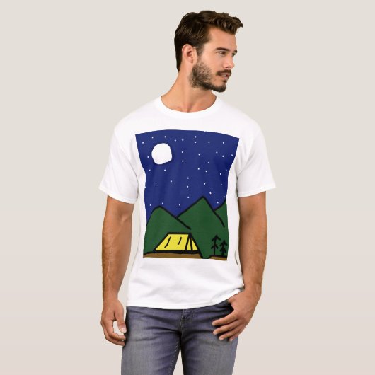 Camping T-Shirt (Vorne ganz)
